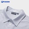 FILA FUSION Striped Loose Fit Long Sleeve Shirt