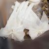 Elegant Sunscreen Women Girls Pearls Wedding White Gloves Bridal Mittens Ruffle Lace Bow Gloves