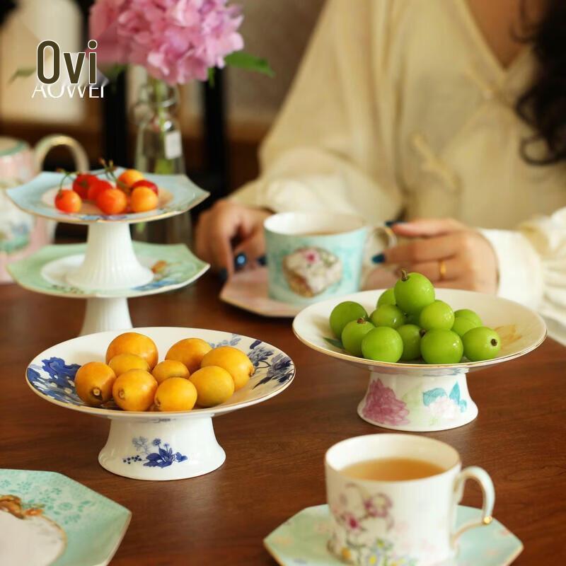 Jingdezhen White Porcelain Decorative Serving Plate