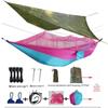 Waterproof Outdoor Mosquito Repellent Sunshade Hammock with Canopy