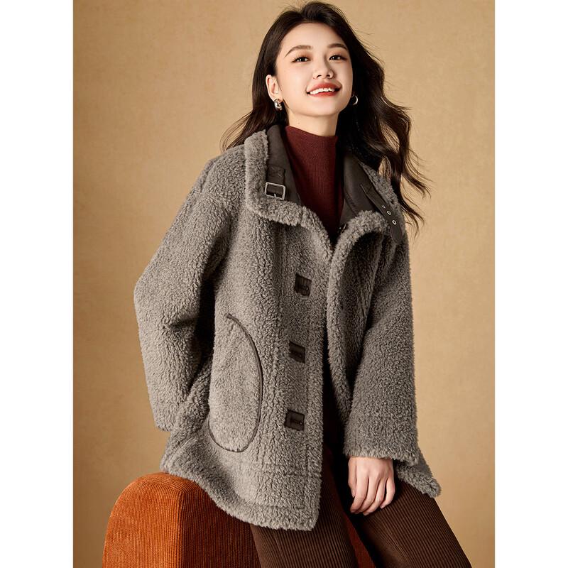 Meilanni Retro Reversible Faux Lamb Wool Coat