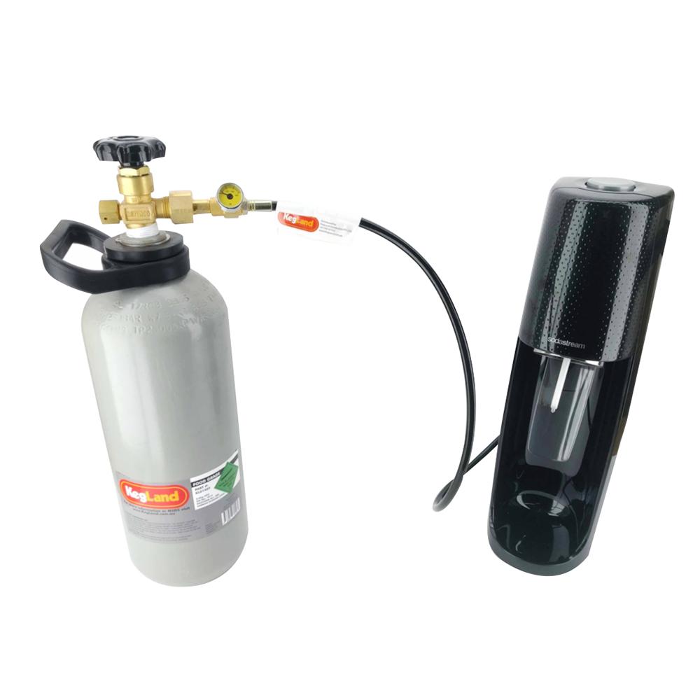 kegland 72 Inch FreedomOne Sodastream Adapter Hose CO2 Tank Soda Club Beer Brewing Equipment W21.8 Female  G1/2 Male AU Standard