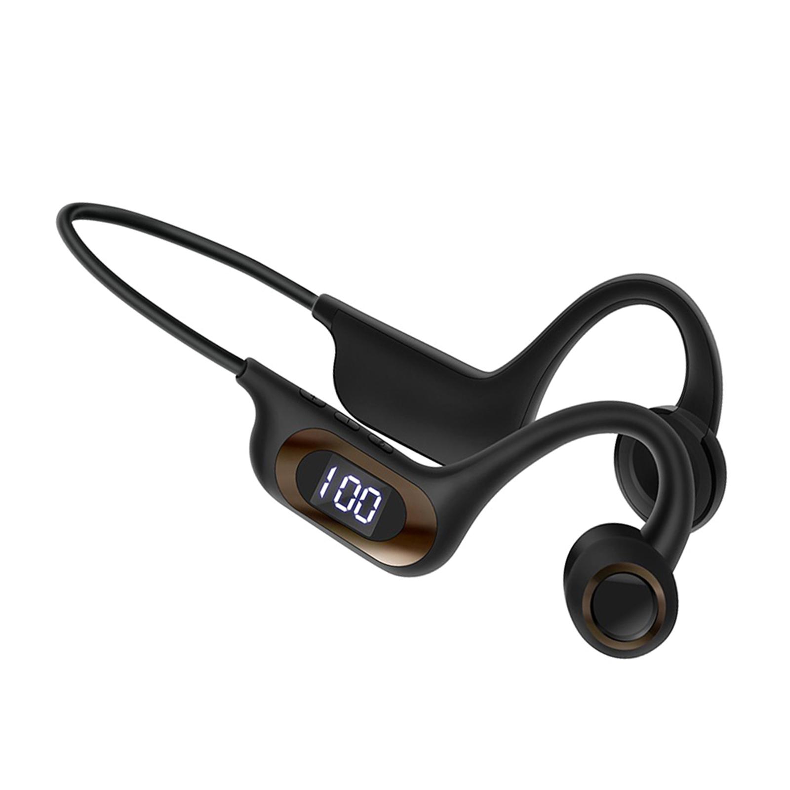 

Беспроводные наушники с костной проводимостью и слотом для карты памяти. Наслаждайтесь музыкой в любом месте. Расстояние передачи звука 10 м. 3