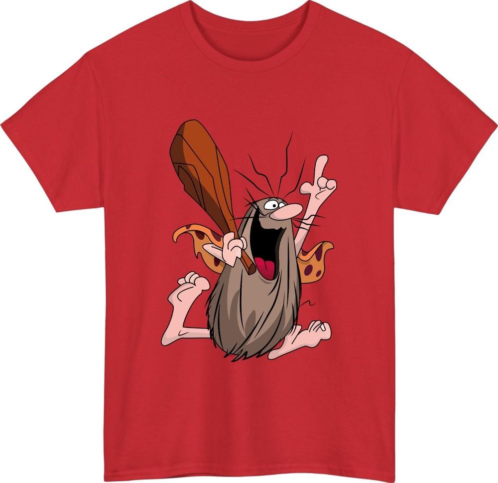 Vintage captain caveman tshirt hannabarbera retro cartoon gift unisex tee top S