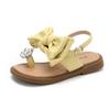 Girls' Bowknot Open-Toe Sandals2026New Summer Rhinestone Heart Princess Sandals for Older Girls and Little Girls