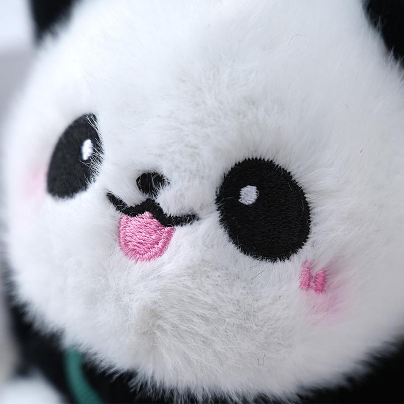 Adorable Chengdu Panda Plush Keychain Cute Stuffed Doll For Collectors And Gifts
