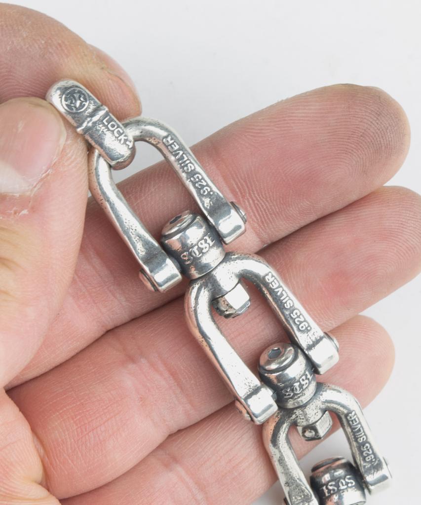 Sheen666 Industrial Series Sts019 Shackle Link Bracelet