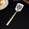 Stainless Steel Spatula Hot Pot Spoon and Kitchenware Set Cooking Spoon Spatula Frying Spoon Titanium-gold Plated Kitchenware