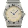 Constellation Watches 1510.30 Date beigeDial Stainless Steel Quartz Analog Display Mens Used
