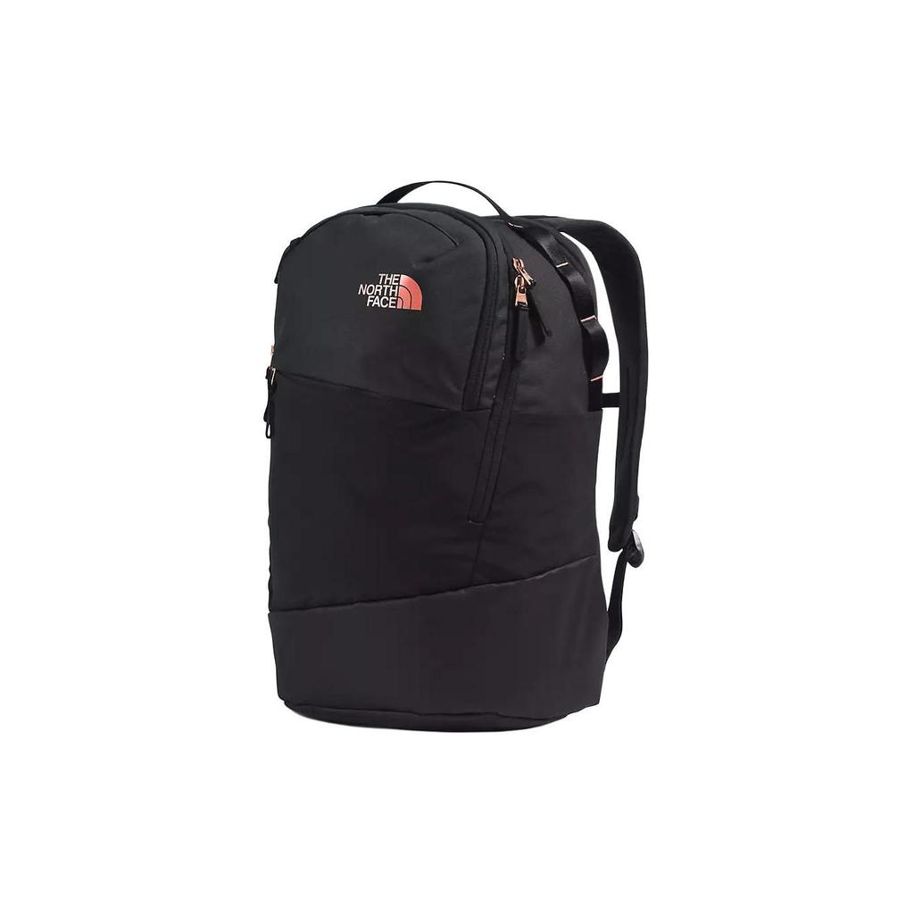 The North Face 26L Fashionable Simple Large Capacity Outdoor Backpack Women backpack Wood-Brown Crystal-Yellow NF0A87K0-IUB