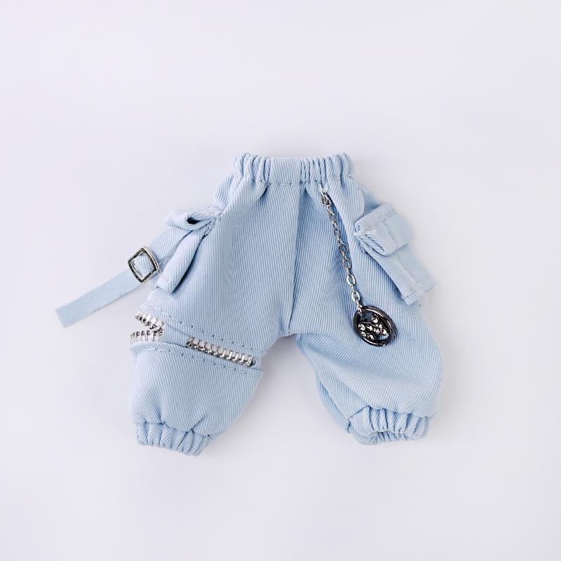 

Baby Clothes Chain Overalls Trousers For Doll Outfit Daily Casual Fashion Accessories Children Diy OB11 1/12 Kid Friendly Entertaining Fun Play Safe OB11