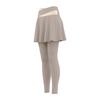 Color matching fake two-piece culottes, high waist, belly and thin fitness wear, anti-light yoga pants for women
