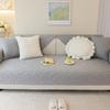 Modern Simple Pure Cotton Sofa Cushion  New Sofa Cover Fabric Non-Slip Sofa Towel Four-Season Universal Seat Cushion