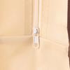 Transparent Clothes Storage Bag Non-woven Large Capacity Dustproof Bag Handle Zipper Closure Quilt Storage Bag Household Use