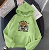 Ladies Velvet Hooded Sweatshirt for Autumn Winter Women Casual Large Size Loose Hoodies Pullover Tops