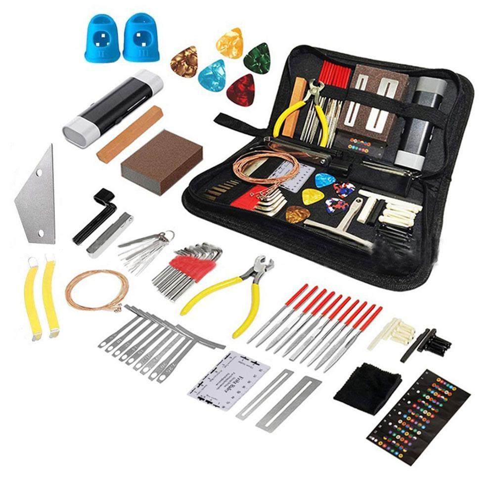 

27 * 15 * 5 Инструмент для ремонта гитары 700 г черный / оранжевый широкий диапазон