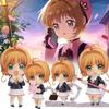 Charming Cardcaptor Sakura Q Version Pvc Action Figure In School Uniform For Collectors
