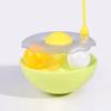 Tumbler Cat Toy Removable Stick Feather Scratching Ball Anti-Bite Turntable Interactive Toy For Small Cats, Kitten Interesting Pet Supplies