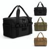 Double Zipper Insulated Lunch Bag Insulated Picnic Storage Bag Camping Tote Bag  Outdoor Travel