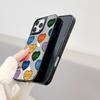 Mirror Phone Case for iPhone 15 11 13 14 for 15 16 Pro Max 12 13 16 Pro Cloud Flower and Animal Cute Style Phone Case
