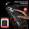 Funda for Honor 400 Lite Case Rotatable Slide Camera Protection Ring Stand Shockproof Cover Capa Funda