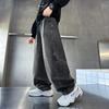 Boys' Soft Denim Pants - 2025 Spring & Autumn Korean Straight Loose Style