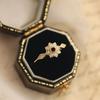 New Snowflake Shape Ring Simple and Fashionable Sunflower Women's Jewelry Temperament Versatile Jewelry and Accessories