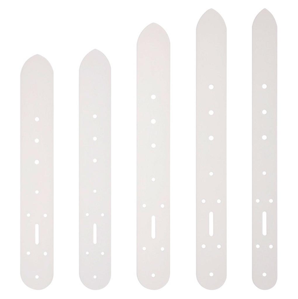 Klare Acryl Gürtelloch Stanzvorlagen Ledergürtel Lochpositionierungsvorlagen Größe 25mm 30mm 35mm 38mm 40mm Option