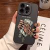 Husă de telefon cu model Money Cross Evil Eye pentru iPhone 16 15 Pro Max 14 13 12 11 X XS XR 7 8 Plus SE2 13 Mini, Husă moale rezistentă la șocuri