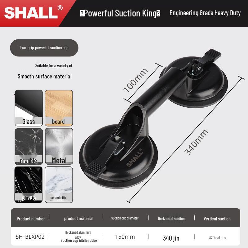 Industrial Heavy-Duty Triple Claw Suction Cup for Glass and Tile Fixing