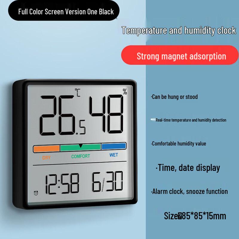 Bodefu HC Electronic Thermometer Hygrometer with Alarm
