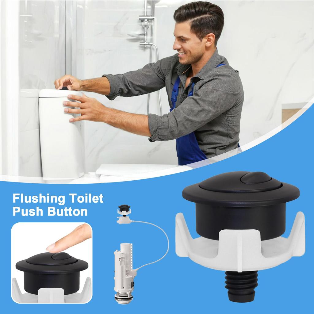 Buton Apăsare WC Buton Înlocuire Spălare WC Piese Moderne Rezervor Reparații Instalații Sanitare Rezidențiale Pentru Proprietar Bărbați Femei