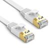 Ultra-Thin Cat 6 Gold-Plated Flat Network Cable, Oxygen-Free Copper Gigabit Patch Cord