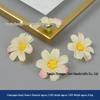 Champagne Silk Imitation Flowers for Hairpins, Hanfu Headdresses, Souvenirs, and Performance Accessories.