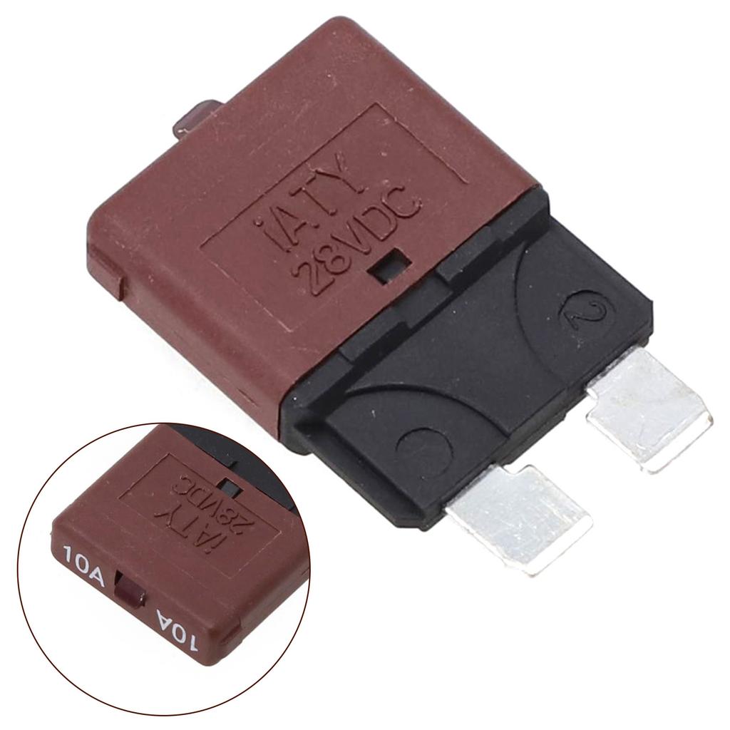 12V 24V Circuit Breaker Blade Fuse Resettable 1PCS 530A Auto Thermal Reset for Standard Automotive and Marine Use Circuit Breaker 6
