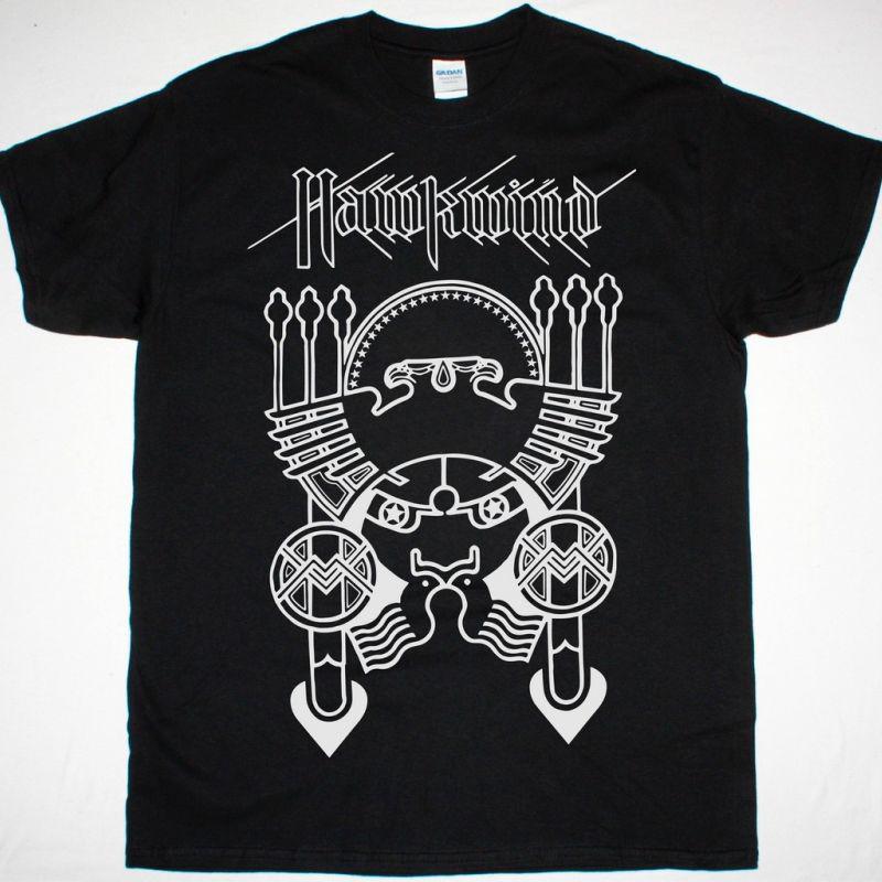 HAWKWIND SPACE ROCK BLACK T-SHIRT LLL318 M