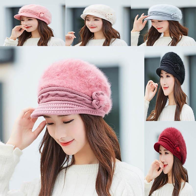 Cozy Fashion Women's Winter Warm Knitted Crochet Slouch Baggy Beanie Hats Cap