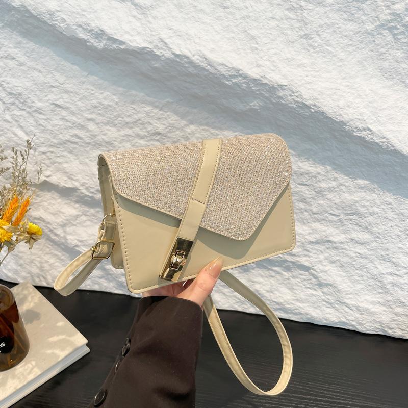 Retro simple small bag 2025 summer new trend simple messenger bag small square bag shoulder bag