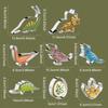Cartoon Dinosaur Biscuit Mold Stainless Stell Cookie Making Set Biscuit Cutting  Dinner Party