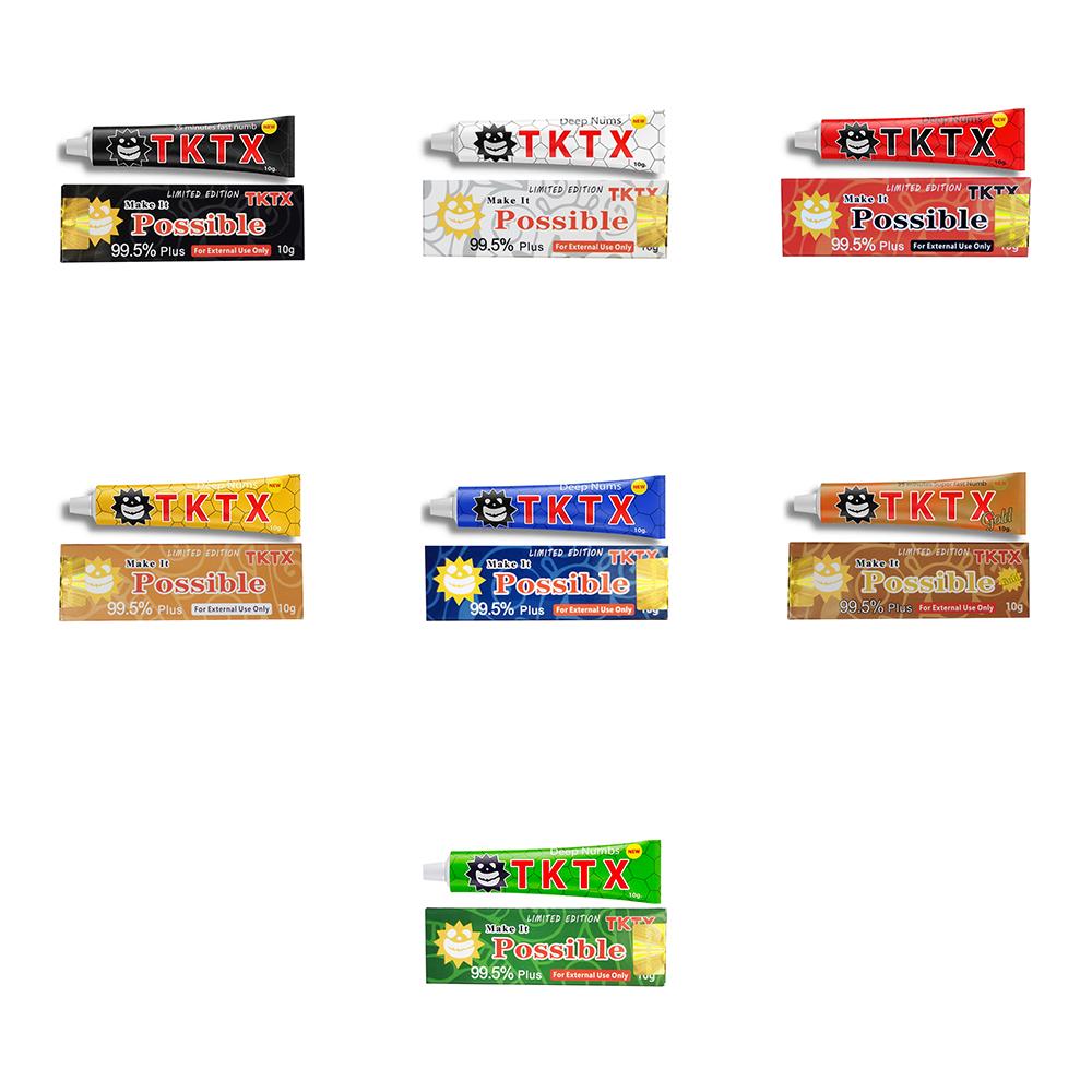 5PCS TKTX 10g Tattoo Cream 99.5% Plus Numbsing For Body Art