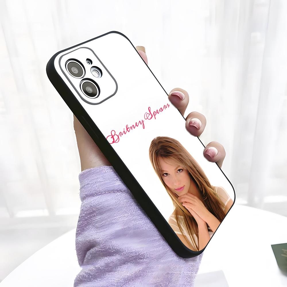 Britney Spears Phone Case For IPhone 17 Pro Max 15 Pro 16 14 Plus 12 13 Mini 11 Pro Shockproof Soft Cover