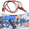 Universal Test Clips Pure Copper Multimeter Test Hook Clips Electrical Test Wires Gold Plated For Multimeter Testing Circuit Diy