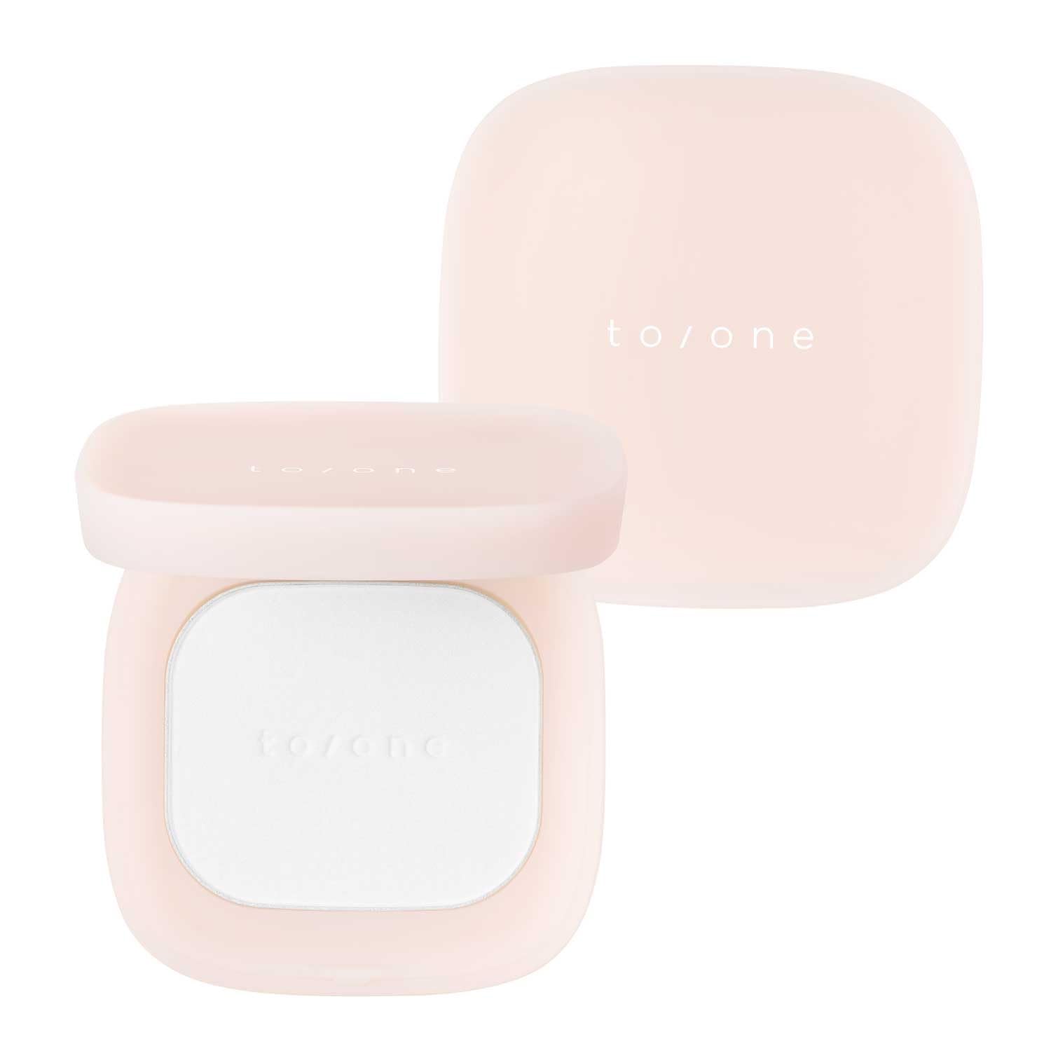 Fleur Chiffon Pressed Powder 00 Pressed High with Mirror and Puff to/one - Powder, Adhesion, Long-lasting Powder,