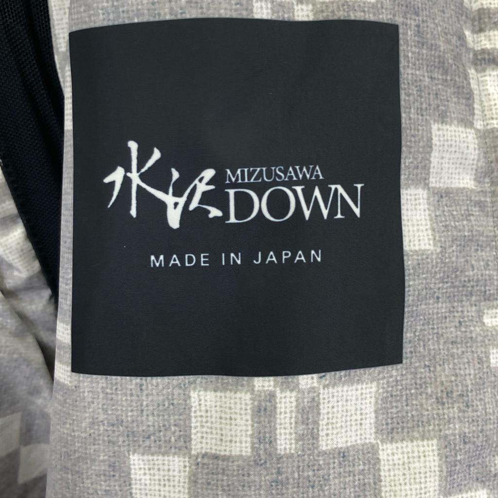 DESCENTE X Mizusawa Down DOR-G9280W Black Hooded Long Down Coat Coat M blackUsed