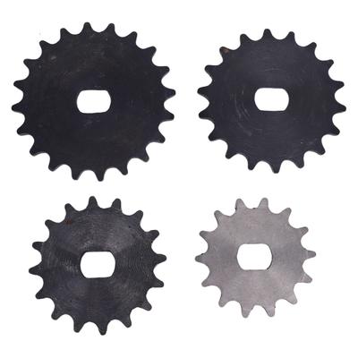 420 Chain Sprocket 14T 16T 18T 20T Sprocket Inner Diameter 12x17mm H Hole Motor Chain Sprocket