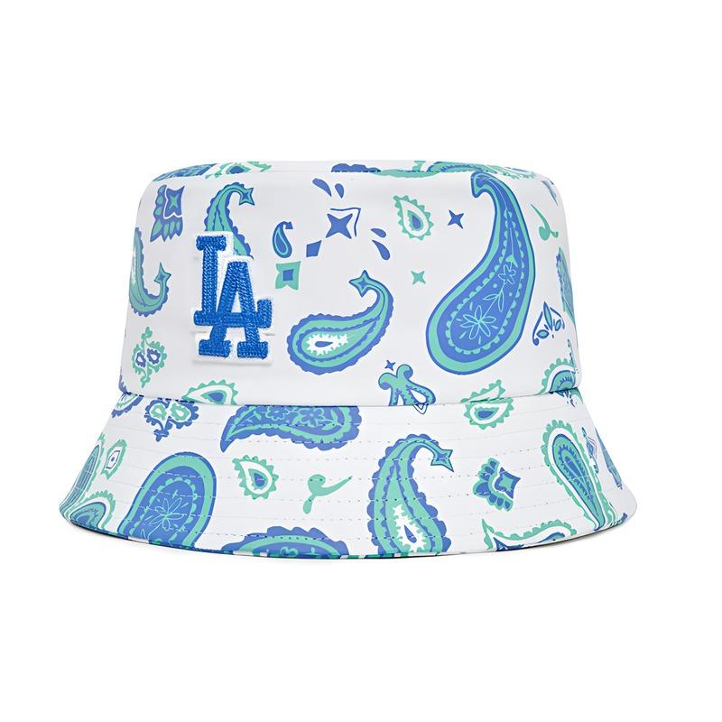 MLB Casual Printed Bucket Hat Men's White 3AHT01633-07WHS