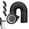 Air Conditioner Insulated Cover AC Insulated Hose Cover Wrap Portable Reusable Waterproof Sleeve Hoses Duct Vent Cover