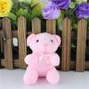 Plush Bear Toys Small Pendant Mini Cute Soft Stuffed Bears Toy Wedding Activity Gifts Doll For Kids 8.5CM