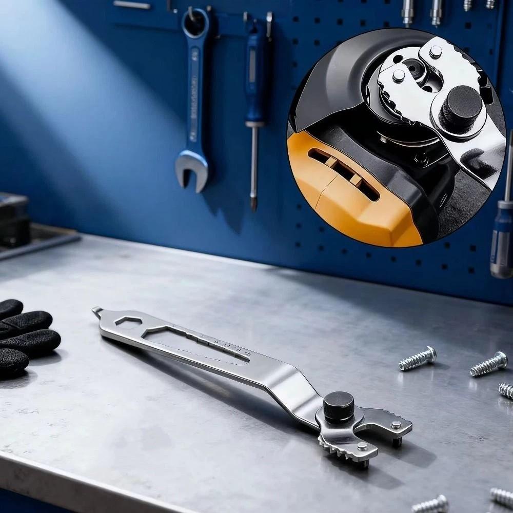 Labor Saving Angle Grinder Wrench High Strength Angle Grinder Attachments  Polishing Disc