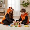 Pigiama Tutona Kigurumi Costume Travestimento Panda Rosso Bambini 115 - 125Cm